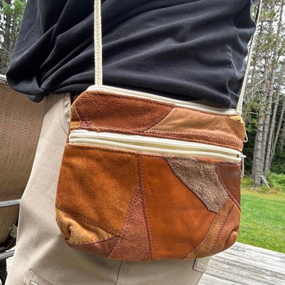 Unbranded Women's Brown and Tan Bag